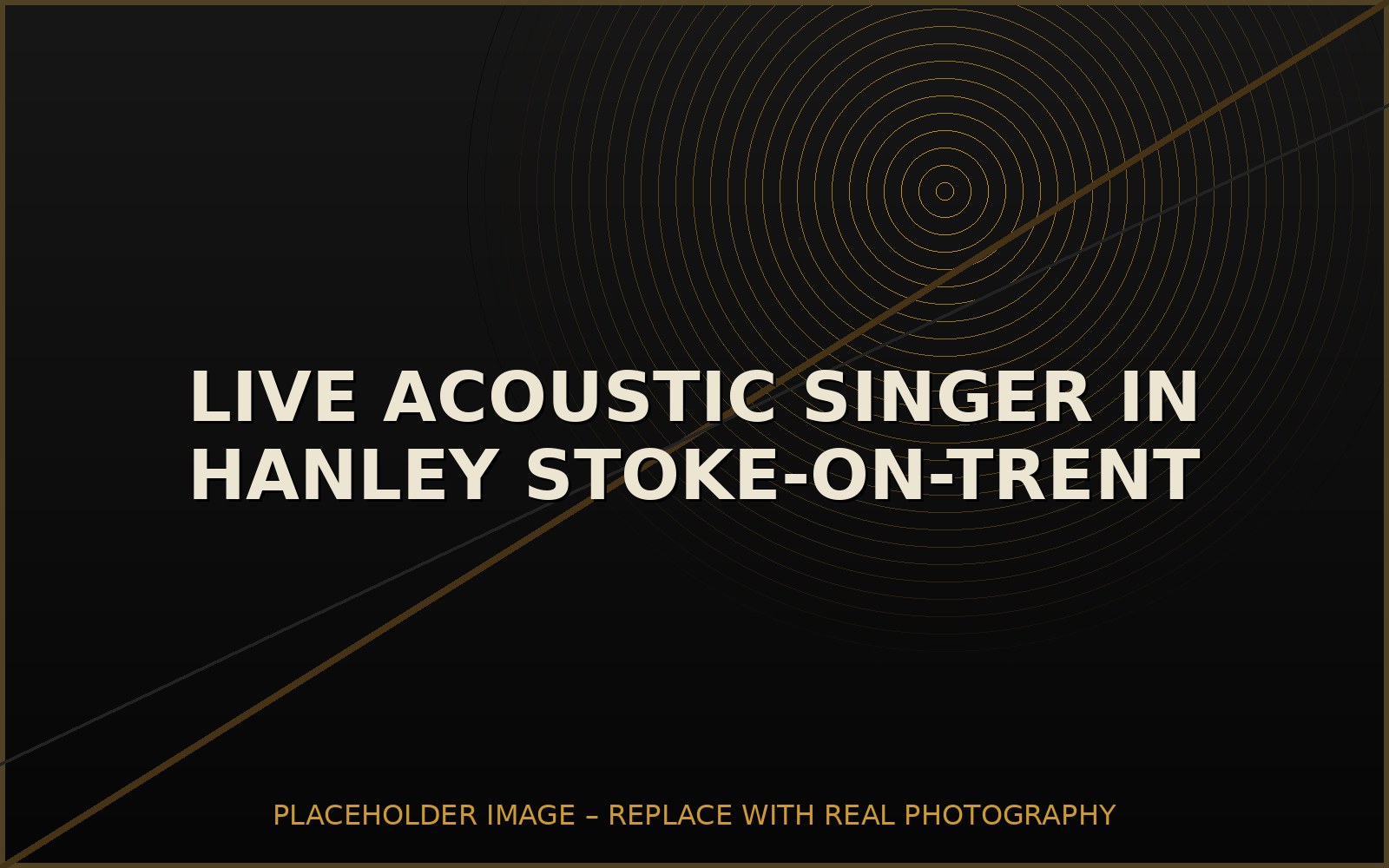 Gary Davies live acoustic music in Hanley placeholder image