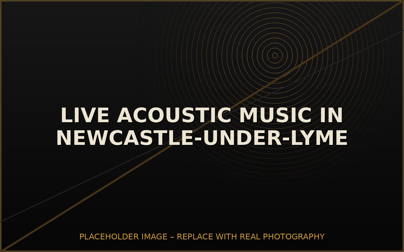 Gary Davies live acoustic music in Newcastle-under-Lyme placeholder image